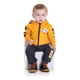 Roupa De Bebe Menino Conjunto Moletom Bebe Inverno 