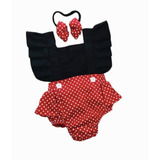 Roupa De Bebê Mesversário Menina Romper Temático Com Laço