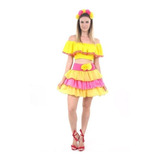 Roupa De Carnaval Brasileirinha Adulto Feminina Com Tiara