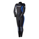 Roupa De Mergulho Feminina Seasub Ártico 5mm Natação Surf