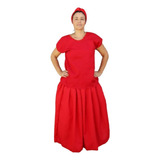 Roupa De Ração Feminino 2pçs Cigana Umbanda Candomblé
