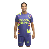 Roupa Escocia Beach Tennis Camiseta + Shorts Masculino