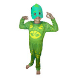 Roupa Fantasia Do Lagartixo Pj Masks