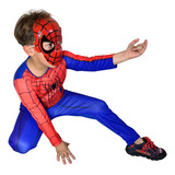 Roupa Fantasia Infantil Longa Com Enchimento Homem-aranha
