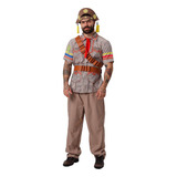 Roupa Festa Junina Masculina Fantasia Cangaceiro Lampião