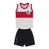 Roupa Infantil Menino Conjunto Bermuda