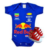 Roupa Infantil Mesversário Red Bull +