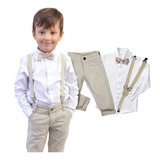 Roupa Infantil Social Masculino Batizado Casamento -envio Já