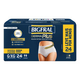 Roupa Íntima Bigfral Derma Plus G/xg 24 Unidades Tamanho Grande