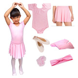 Roupa Kit Completo De Ballet Infantil