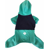 Roupa Macacão Pet Moletom Porte Pequeno Macho Cachorro Cão