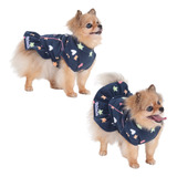 Roupa Outono Vestido Soft Pet Cachorro Gato Fêmea - Médio