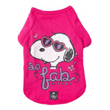 Roupa Para Cachorro Camiseta Inverno Snoopy