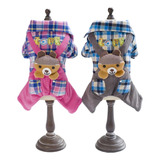 Roupa Para Cachorros Gatos Pijama Macacão Pequenos Pet Frio