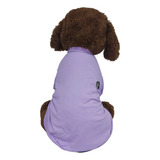 Roupa Pet - Camisa Lilas Com