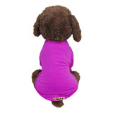 Roupa Pet - Camisa Pink Com Proteção Solar Uv50+