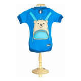 Roupa Pet Blusa Moletom Mochila Urso