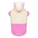 Roupa Pet Cachorro Blusa Casaco Inverno Soft Rosa Com Capuz