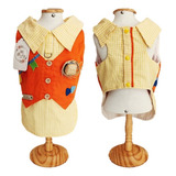 Roupa Pet Camisa Festa Junina Fantasia Arraiá Dudog C/ Guia