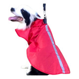 Roupa Pet Capa De Chuva Vermelha Cachorro Pequeno Porte