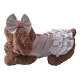 Roupa Pet Favoritepet Vestido Cadela Grande / Bata Vovó P