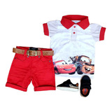 Roupa Polo Carros - Mcqueen