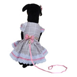 Roupa Roupinha Vestido Pet Verão 100% Algodão Dudog
