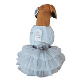 Roupa Vestido Vestidinho Pet Cachorro Ano Novo Reveillon