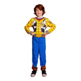 Roupa Woody, Toy Story Xerife Longo Infantil Sem Chapeu