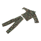 Roupas De Escala 1/6, Uniformes De Combate De Camuflagem De