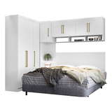 Roupeiro Casal Modulado P/ Cama Queen Size 1.58 Módena