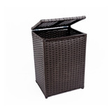 Roupeiro Cesto Roupa Suja 40x25x55 Fibra Sintética 55 Ltrs