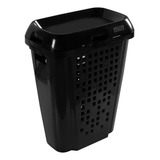 Roupeiro Telado Cesto Removível Rb6 45 Litros Preto - Astra