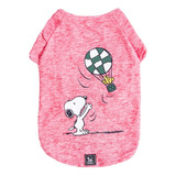 Roupinha Cães Camiseta Snoopy Cachorro Snoopy Zooz Pets P