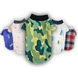 Roupinha Para Pet Cachorro Cão Frio Invern Soft Macho Tam M1