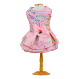 Roupinha Pet Luxo Vestido Para Cachorro - Castelo Rosa