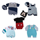 Roupinhas Roupas Para Bebê Menino Kit Com 5