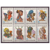 Ruanda - Cocares Africanos - 1969 - S/completa