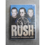 Rush - Dvd Live In San Francisco 1988 - Lacrado!