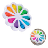 S Fidget Push Pop-it Cor Descompressão Dedo Bolha Música