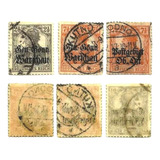 S1011 Alemanha 1915 3 Selos Front Oriental Polônia Russa