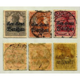 S1012 Alemanha 1915 3 Selos Front Oriental Polônia Russa