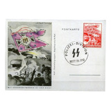 S1376 Alemanha 1940 Cartão Postal Propaganda Contrafação