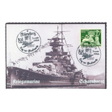 S1377 Alemanha 1944 Cartão Postal Propaganda Contrafação