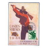 S1378 Alemanha 1944 Cartão Postal Propaganda Contrafação