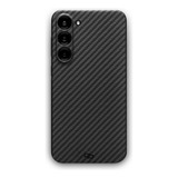 S23 + Plus Capa Fibra Carbon Kevlar S23+ Fina Leve Premium
