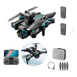 S4s Drone Com Camera Drone Profissional Mini Drone+2 Bateria