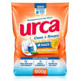Sabão Detergente Em Pó Urca Casa E Roupa Multiuso 800g