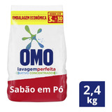 Sabão Em Pó Omo Lavagem Perfeita 2,4kg