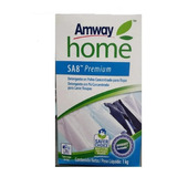 Sabão Em Pó Sa8 Premium Amway Home 1 Caixa 1 Kg Concentrado